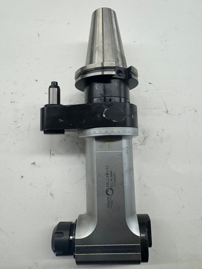 Alberti Right Angle Head T90-2.5 | CAT50 | ER25 Collet Output | Orientation: Radial | Coolant Through