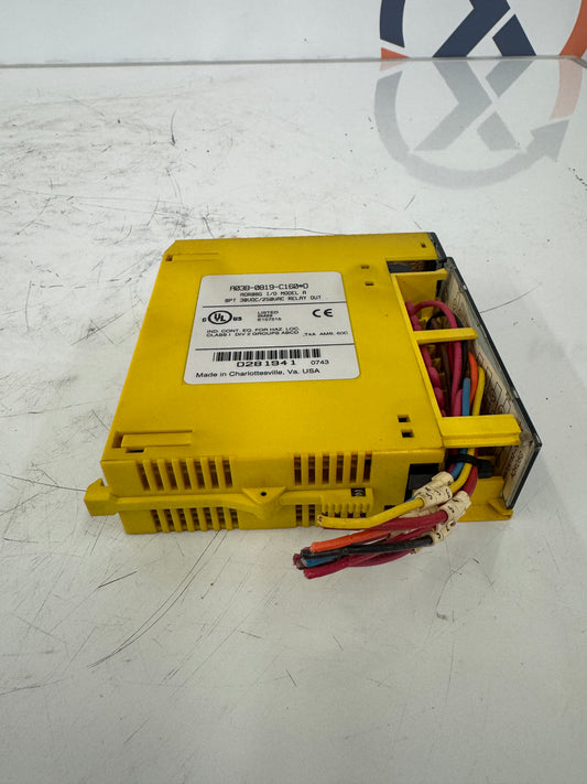 Fanuc I/O Module A03B-0819-C160#D 250V AC m00497