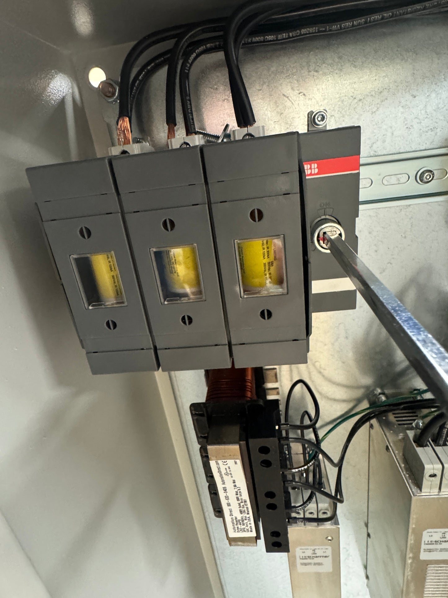 Custom Assembled Industrial Power Distribution Panel Enclosure
