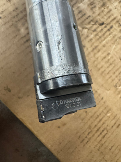 D'Andrea Fine Finish Boring Head 41.6.50.01.050.45 / RD 50/32.87 / TRM 32 / SFCC 32 | CAT50 | 1.4 In. to 1.97 In. Boring Range