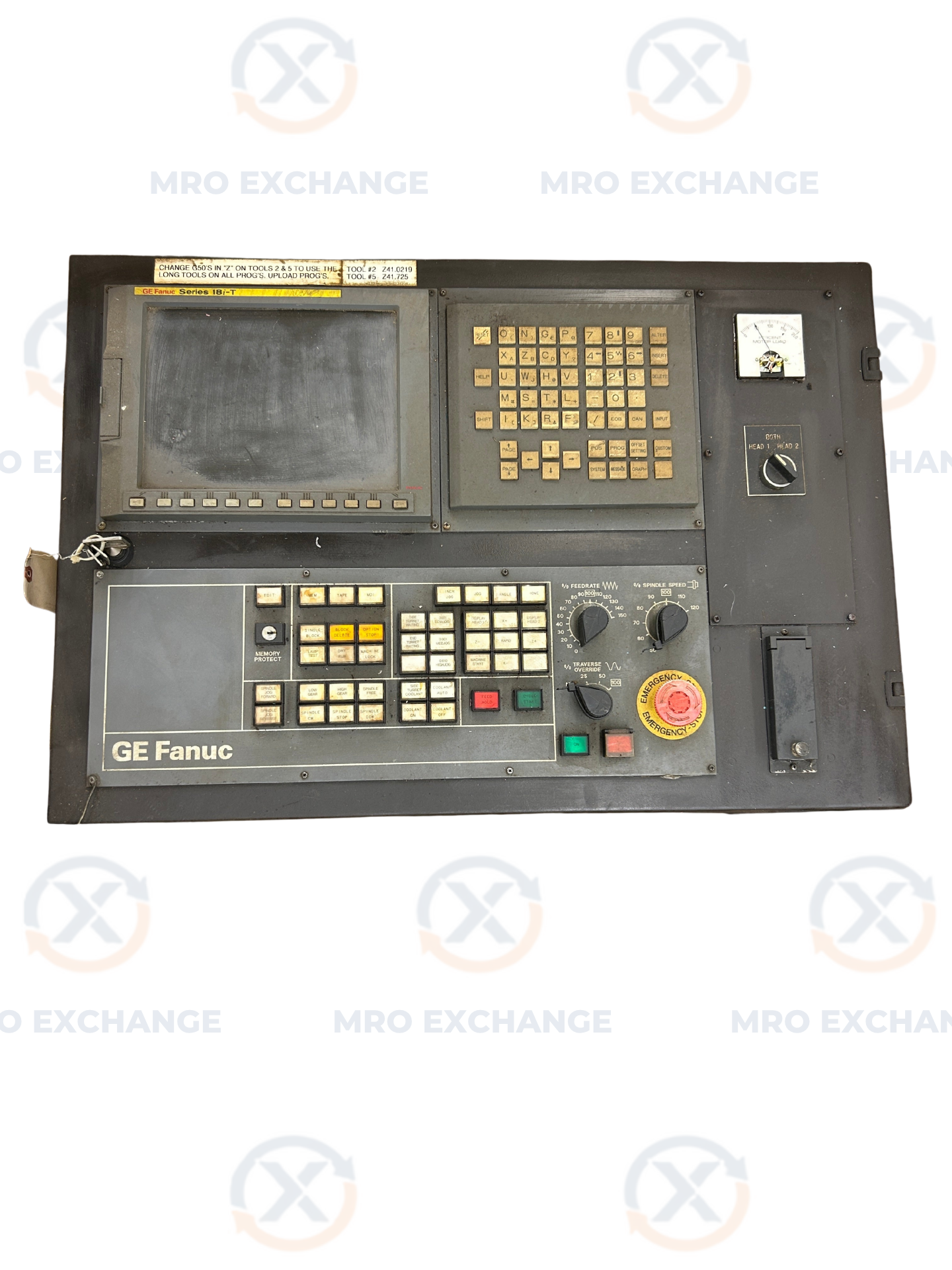 GE Fanuc CNC Operator Panel Series 18i-T