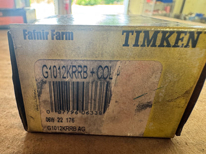Timken Wide Inner Ring Insert Ball Bearing with Collar G1012KRRB+COL 3/4 In. Bore x 1.850 In. OD