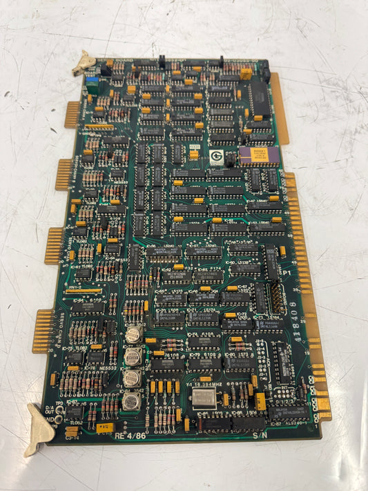 Giddings & Lewis Servo Board PCB Assembly 501-03852-00 & 502-03055-00