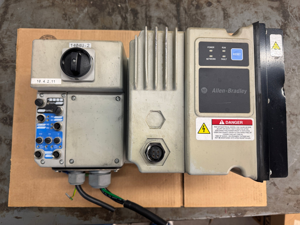 Allen-Bradley 284E-FVD1P4Z-N-R-EMI-OC ArmorStart Distributed Motor Controller 380 to 480V AC