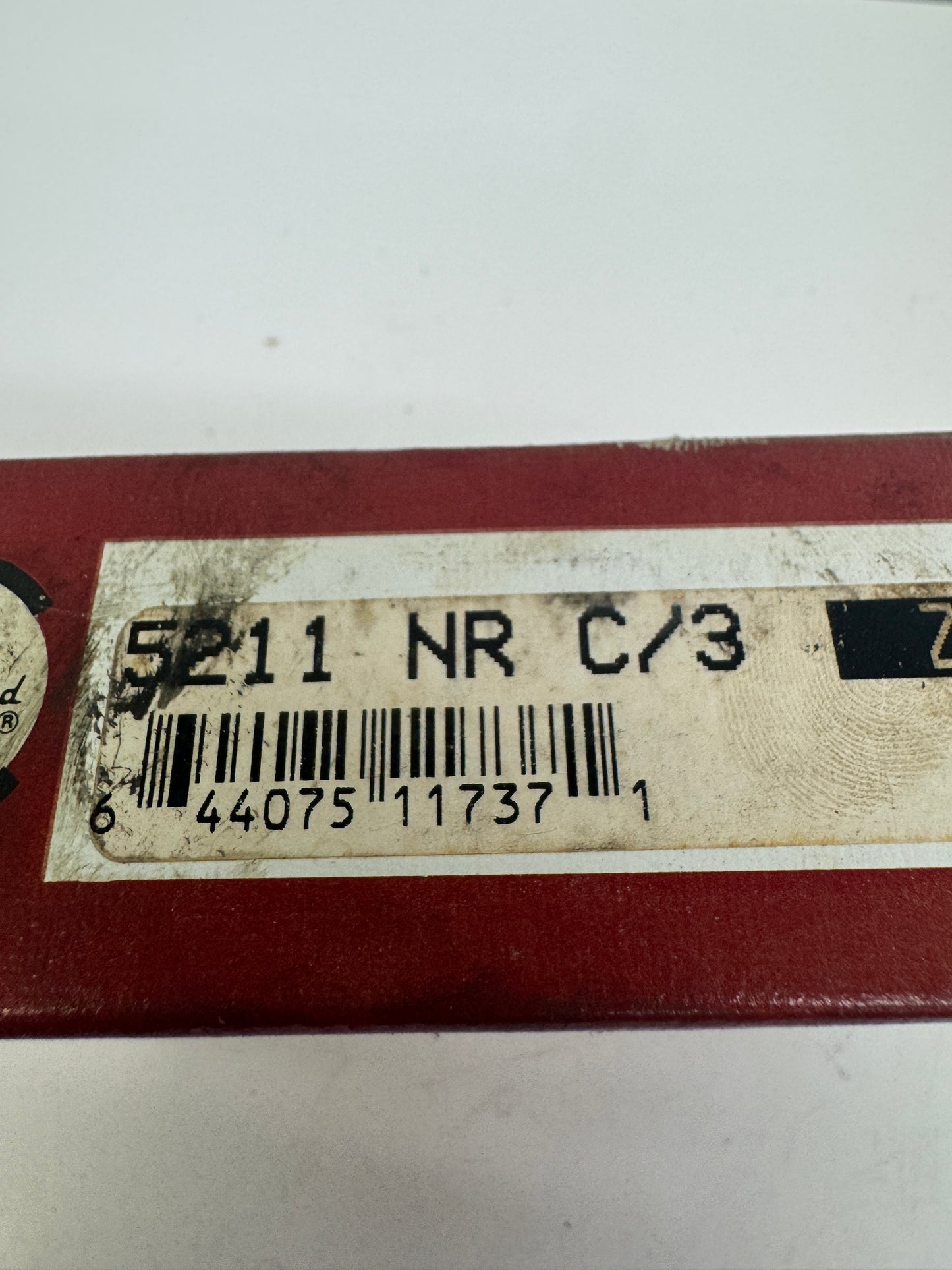 Consolidated Bearings Double Row Angular Contact Bearing 5211 NR C/3 55 x 100 x 33.3 mm