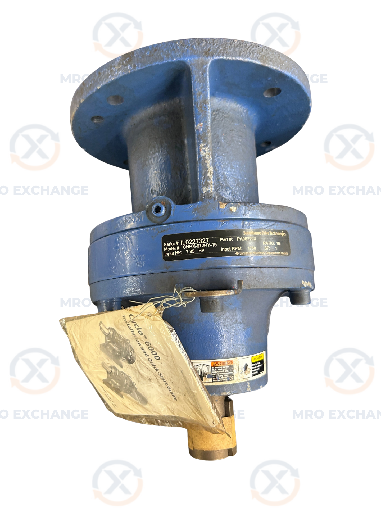 Sumitomo Drive Technologies Cyclo Speed Reducer CNHX-612HY-15