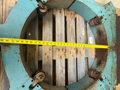 Large Lathe Steady Rest | Approx. 30 in. Bore Inside Diameter