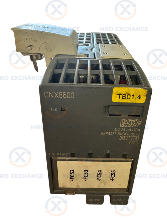 Siemens 6EP4437-8XB00-0CY0 Power Supply Extension Module 24V DC Untested Surplus
