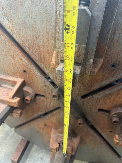 W.B. Knight Machinery Company Powered Rotary Table Serial 51111
