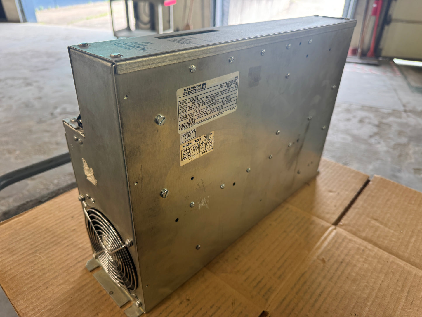 Reliance Electric 3RA29030 Servo Drive Untested Surplus