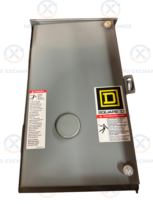 Square D Enclosed AC Magnetic Contactor 8502SDA2V02S