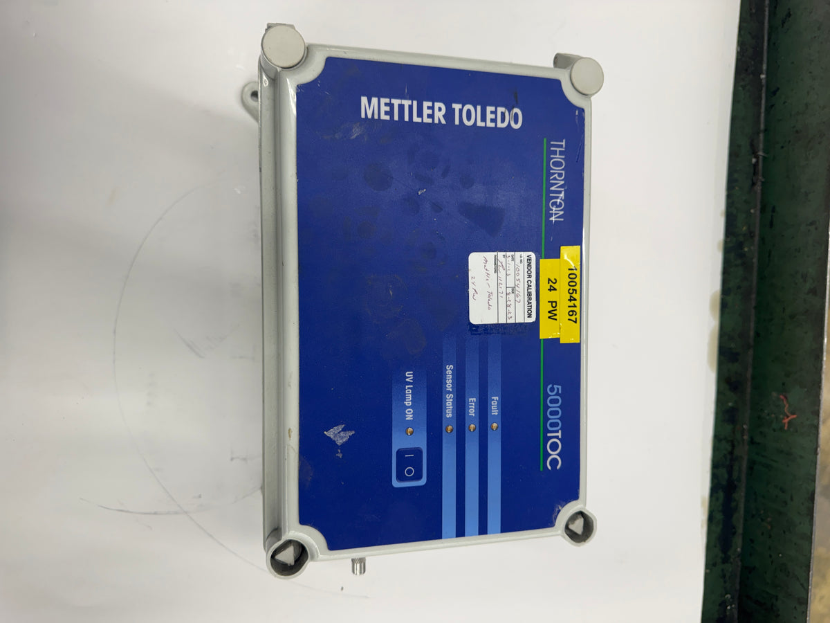 Mtoc Monitor Mettler-Toledo Thornton TOC Analyzer 5000TOC, P/N 58 036 001 – MRO Exchange