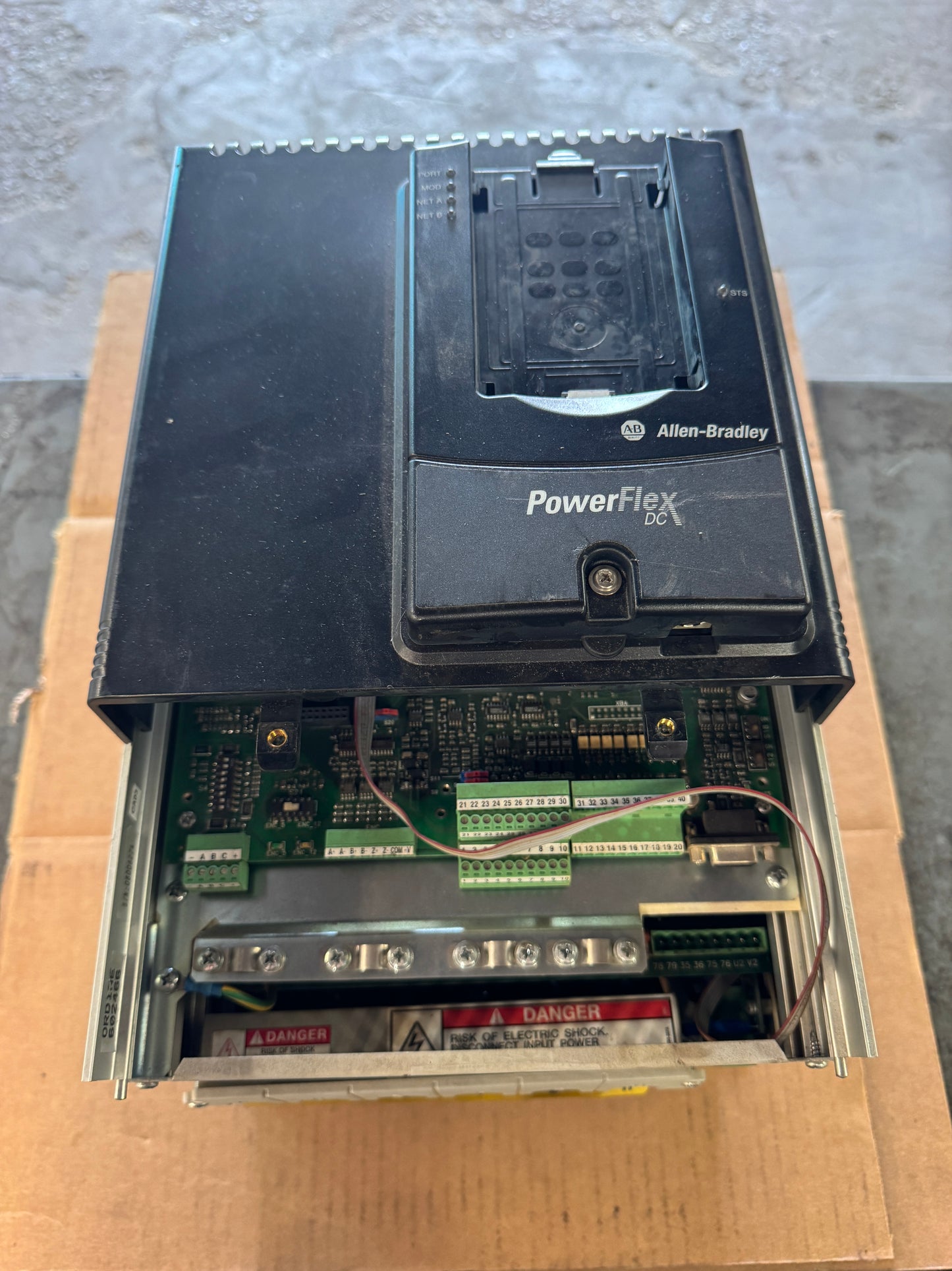 Allen-Bradley 20P41AD027RA0NNN DC Drive 460V AC Input 01562
