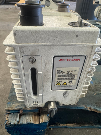 Edwards Rotary Vane Vacuum Pump E1M18 01614