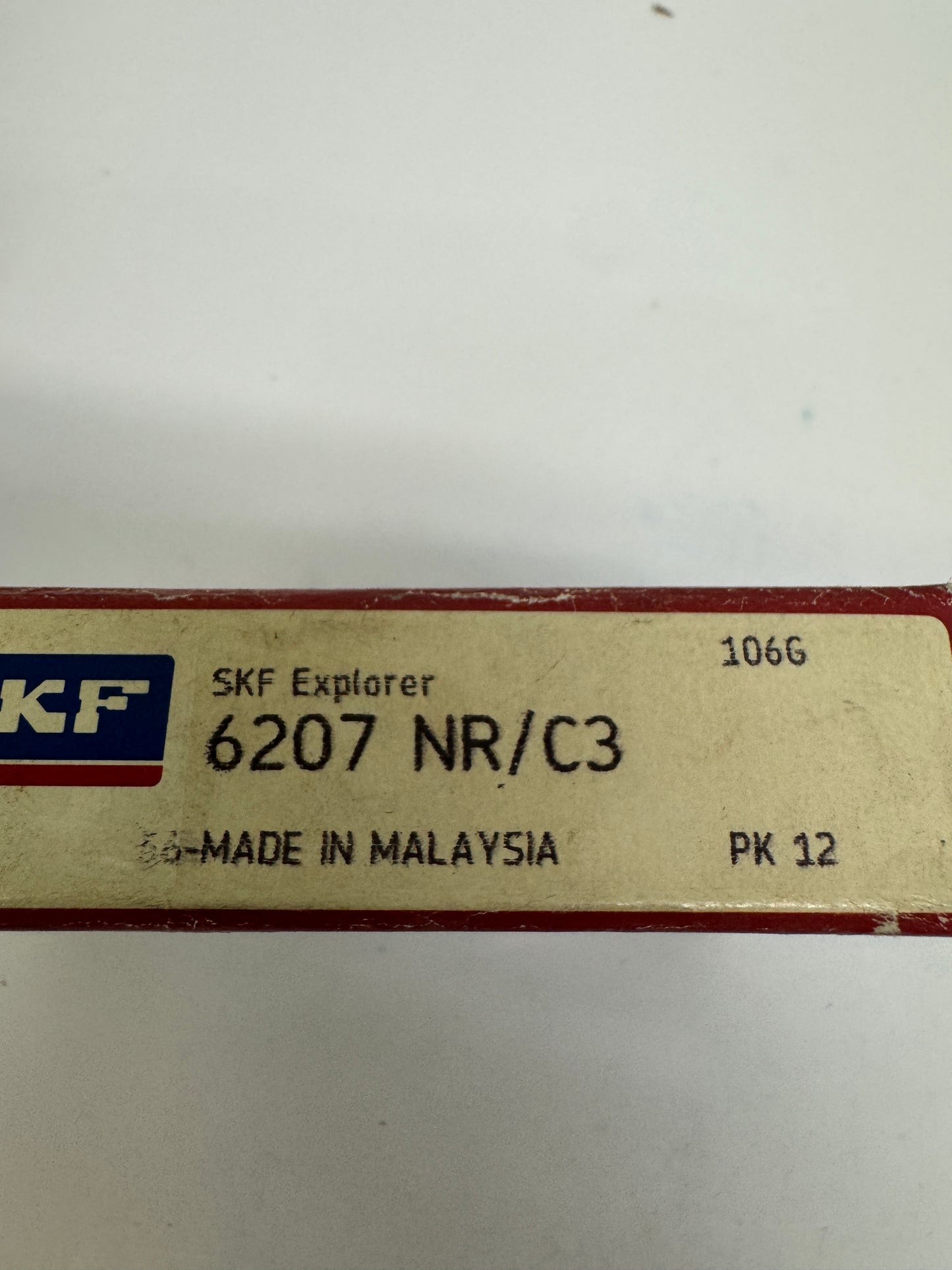SKF Deep Groove Ball Bearing 6207 NR/C3 35 x 72 x 17 mm