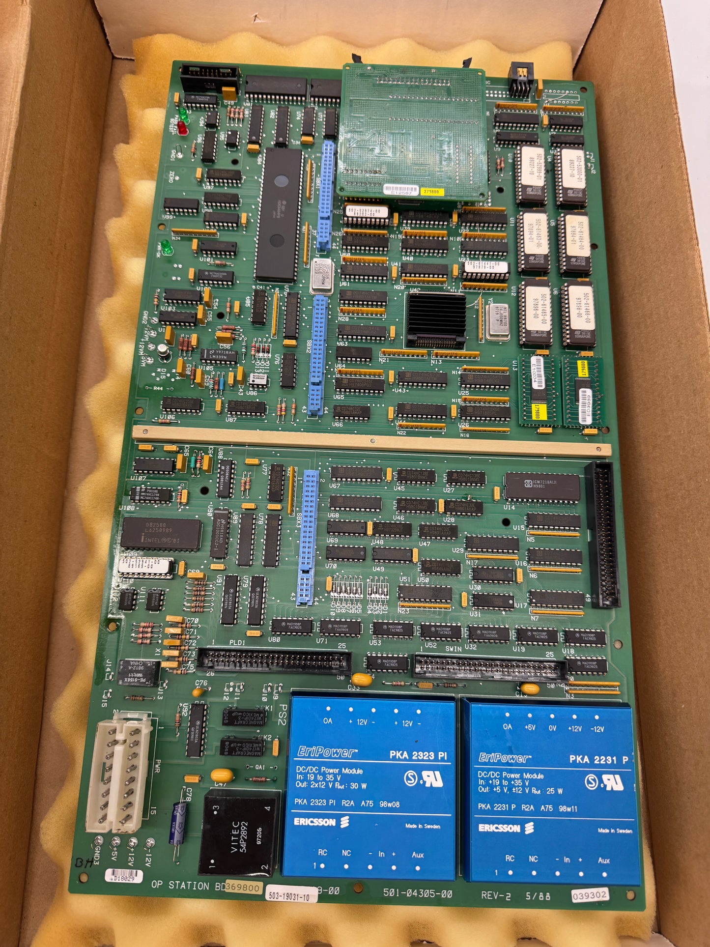 Kollmorgen / Giddings & Lewis Operator Station Board M.1017.6227