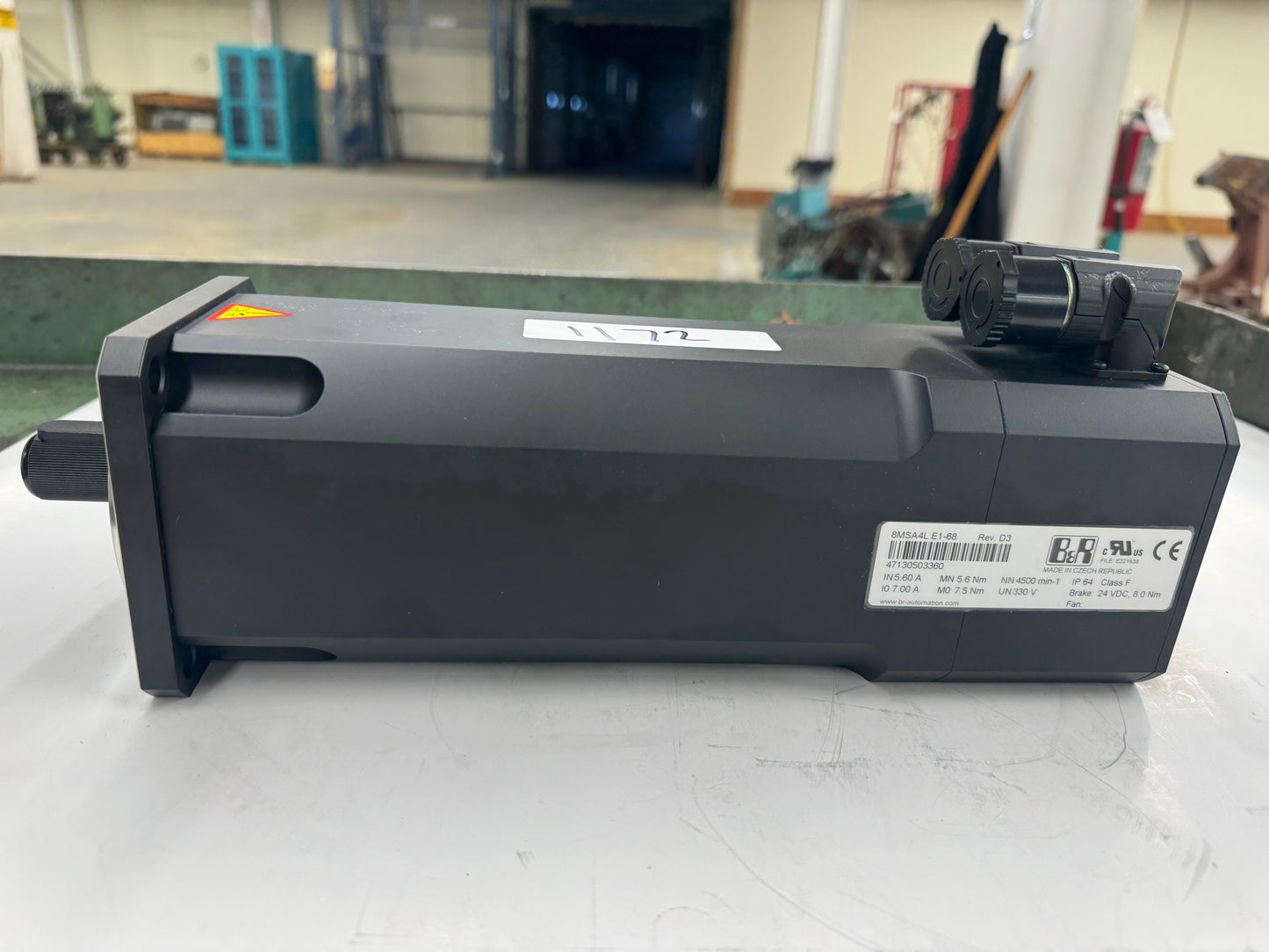 B&R Automation Servo Motor 8MSA4L.E1-68 - Variable 4500 RPM