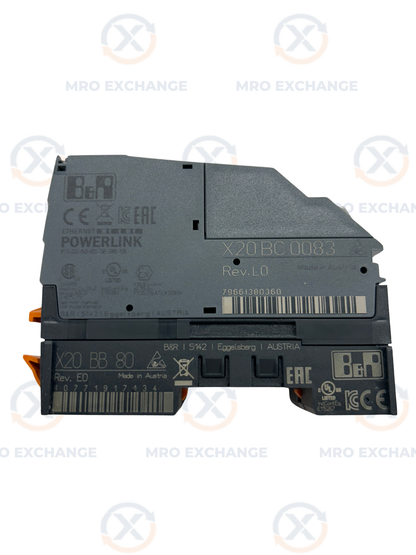 B&R Automation Powerlink Bus Controller X20BC0083 24 VDC