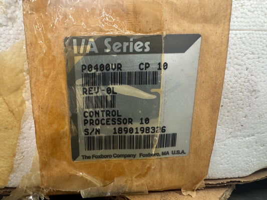 Foxboro P0400VR I/A Series CP10 Control Processor Factory Sealed