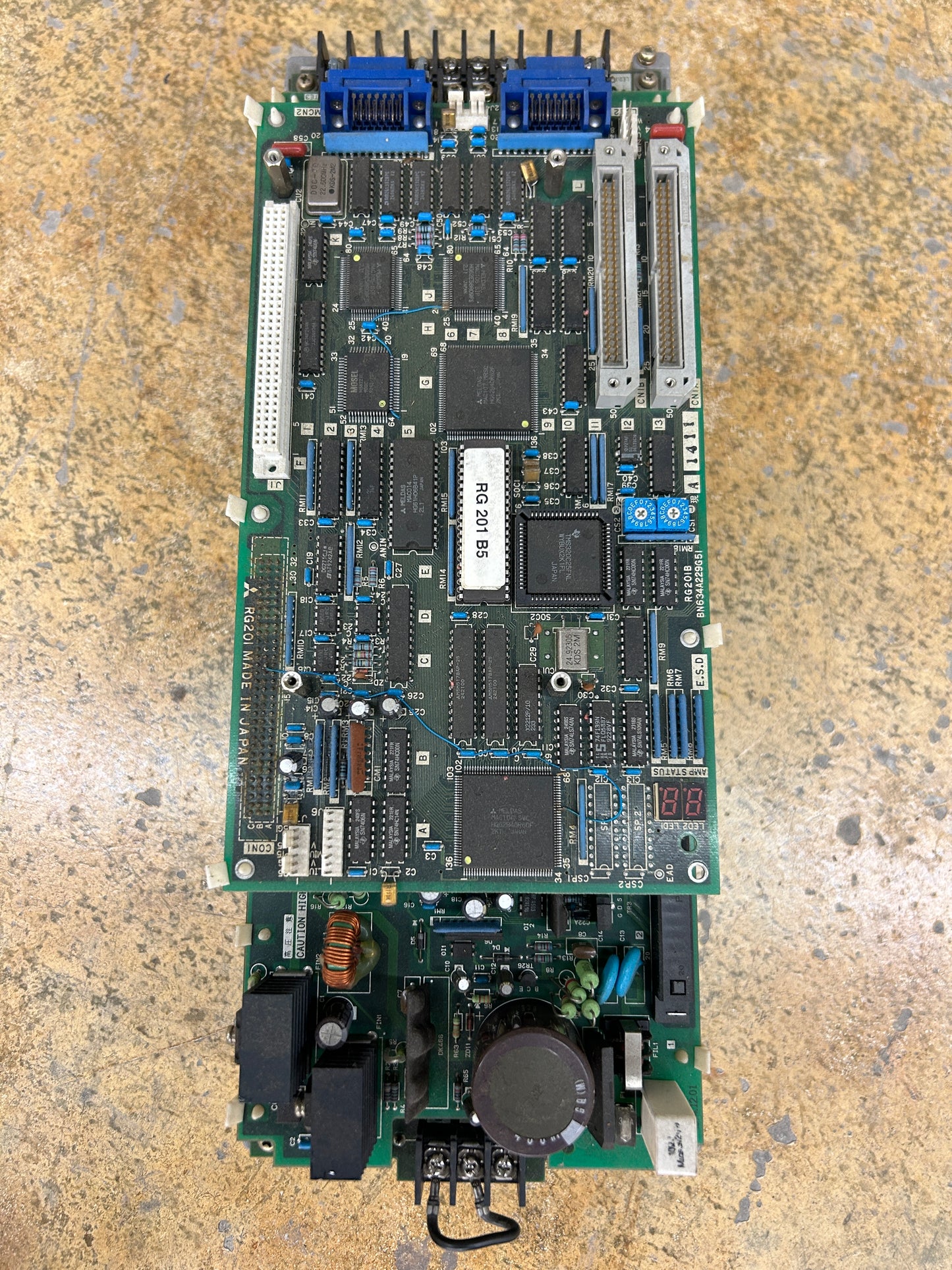 Mitsubishi Electric Dual Axis Servo Amplifier MR-S12 / RG201 B5