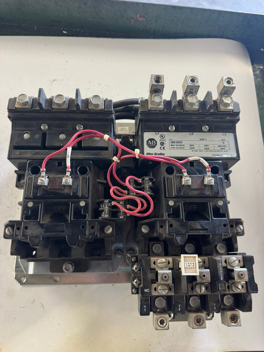 Allen-Bradley Reversing Motor Starter 505-DOD
