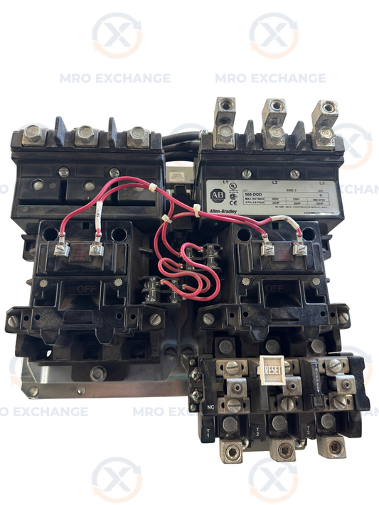 Allen-Bradley Reversing Motor Starter 505-DOD