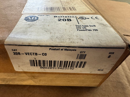 Allen-Bradley Vector Control Cassette 20B-VECTB-C0 24V DC