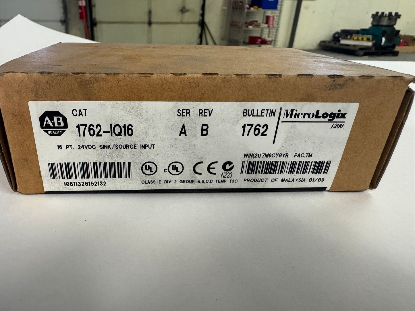 Allen-Bradley Digital Input Module 1762-IQ16 24 VDC