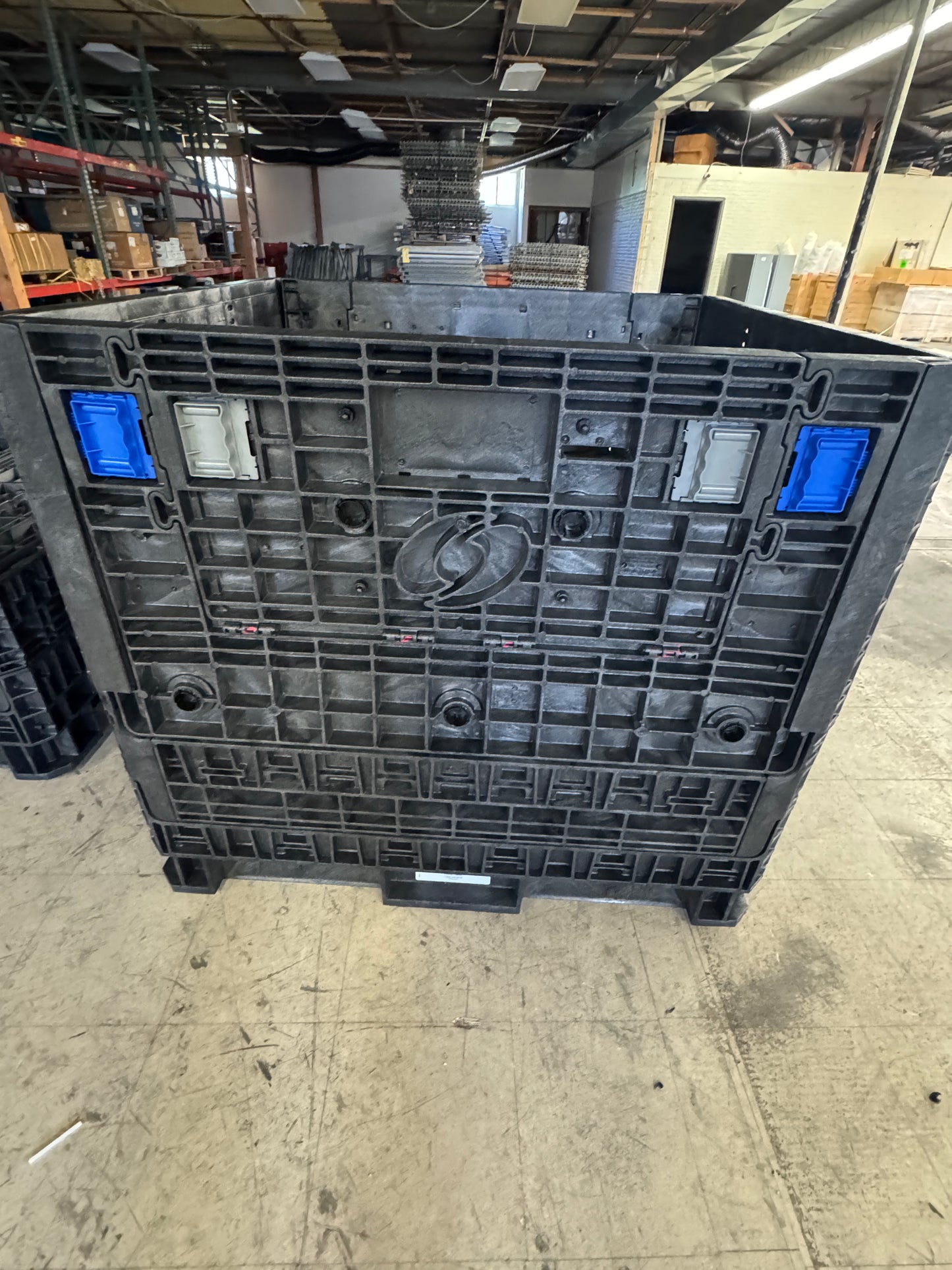 Uline Collapsible Bulk Container H-4053BL 1,500 Lb