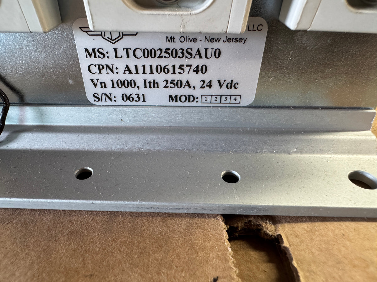 Microelettrica Scientifica LTC002503SAU0 DC Contactor Appears Unused