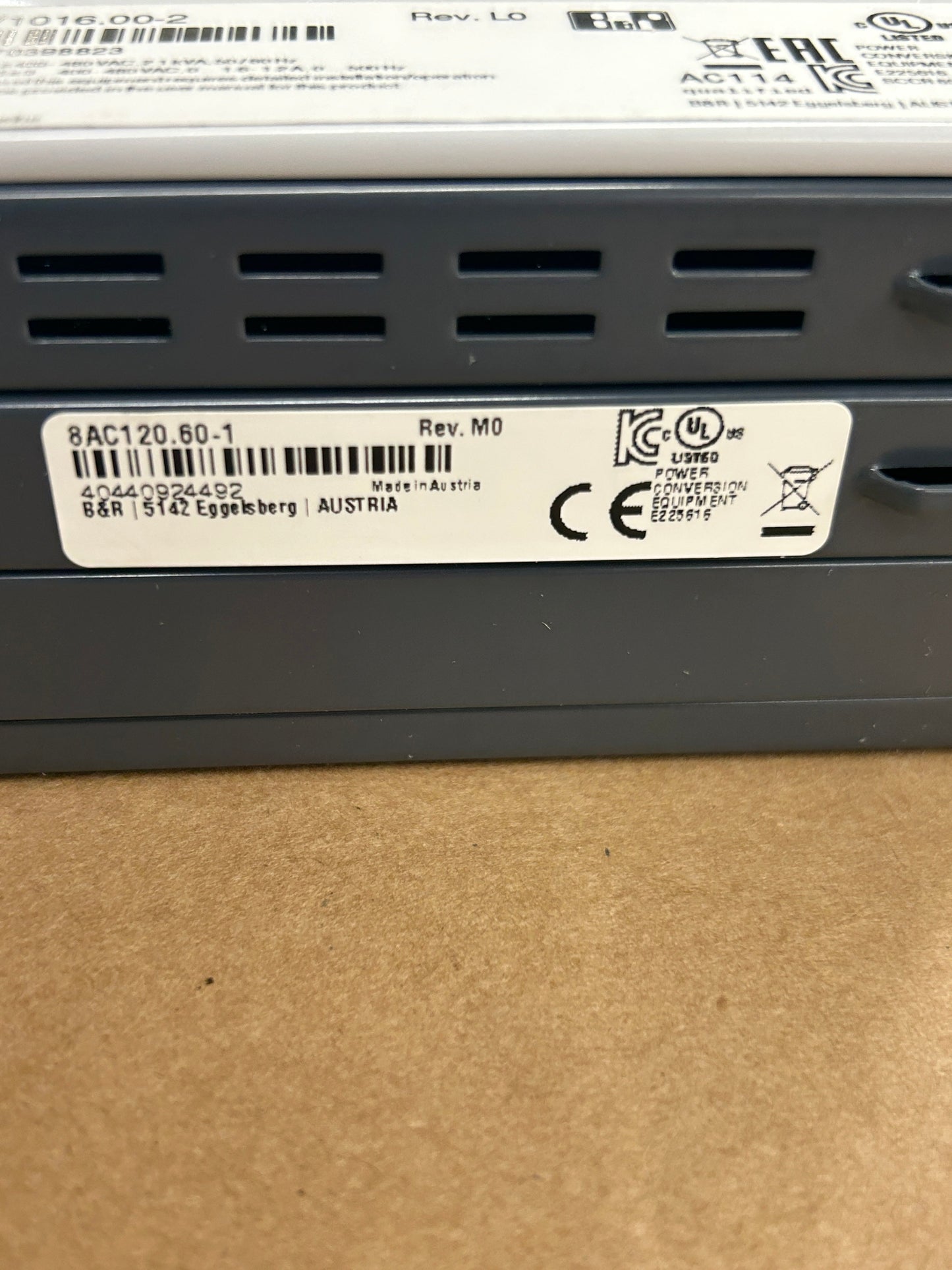 B&R Automation Servo Drive 8V1016.00-2 m00897