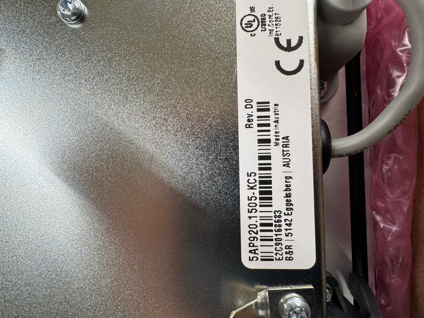 B&R Automation Automation Panel HMI 5AP920.1505-KC5 24 VDC
