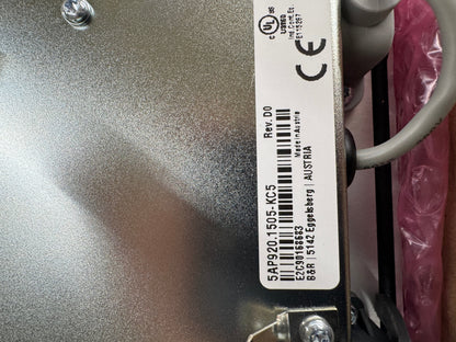 B&R Automation Automation Panel HMI 5AP920.1505-KC5 24 VDC