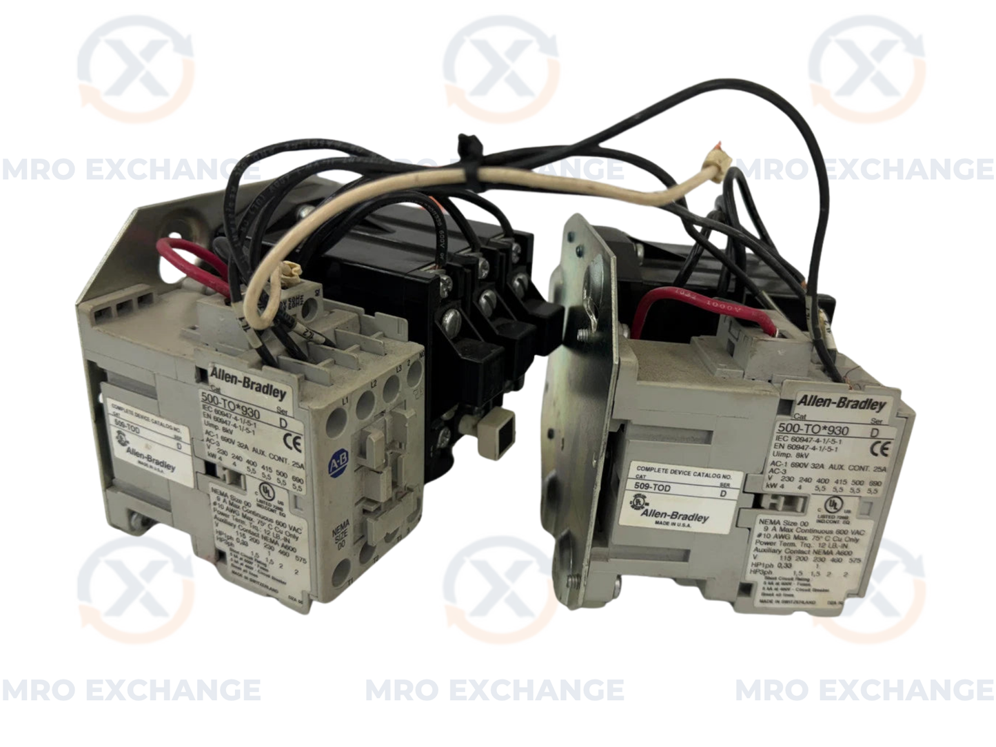Allen-Bradley Full Voltage Non-Reversing Motor Starter 509-TOD 600VAC Max