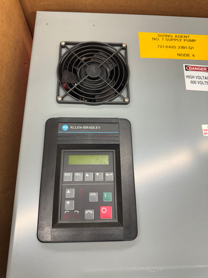 Allen-Bradley 2100M-FKC-31TGM-79GD-111 CENTERLINE 2100 MCC Bucket with VFD 600V AC