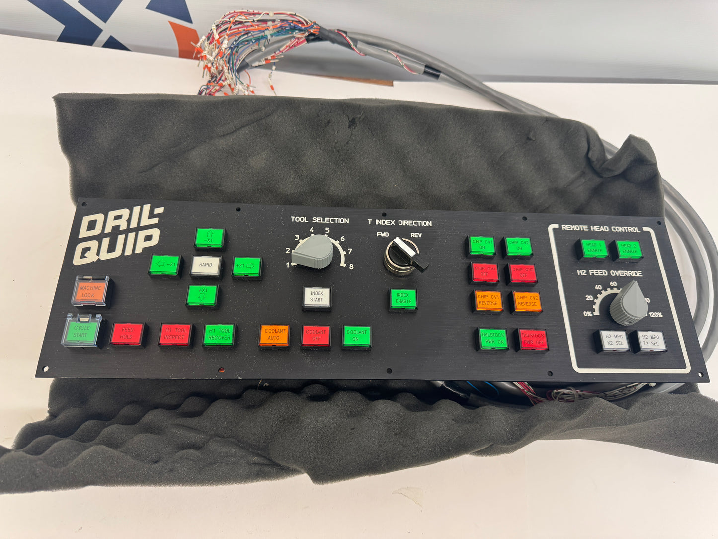 Dril-Quip CNC Operator Control Panel m00829