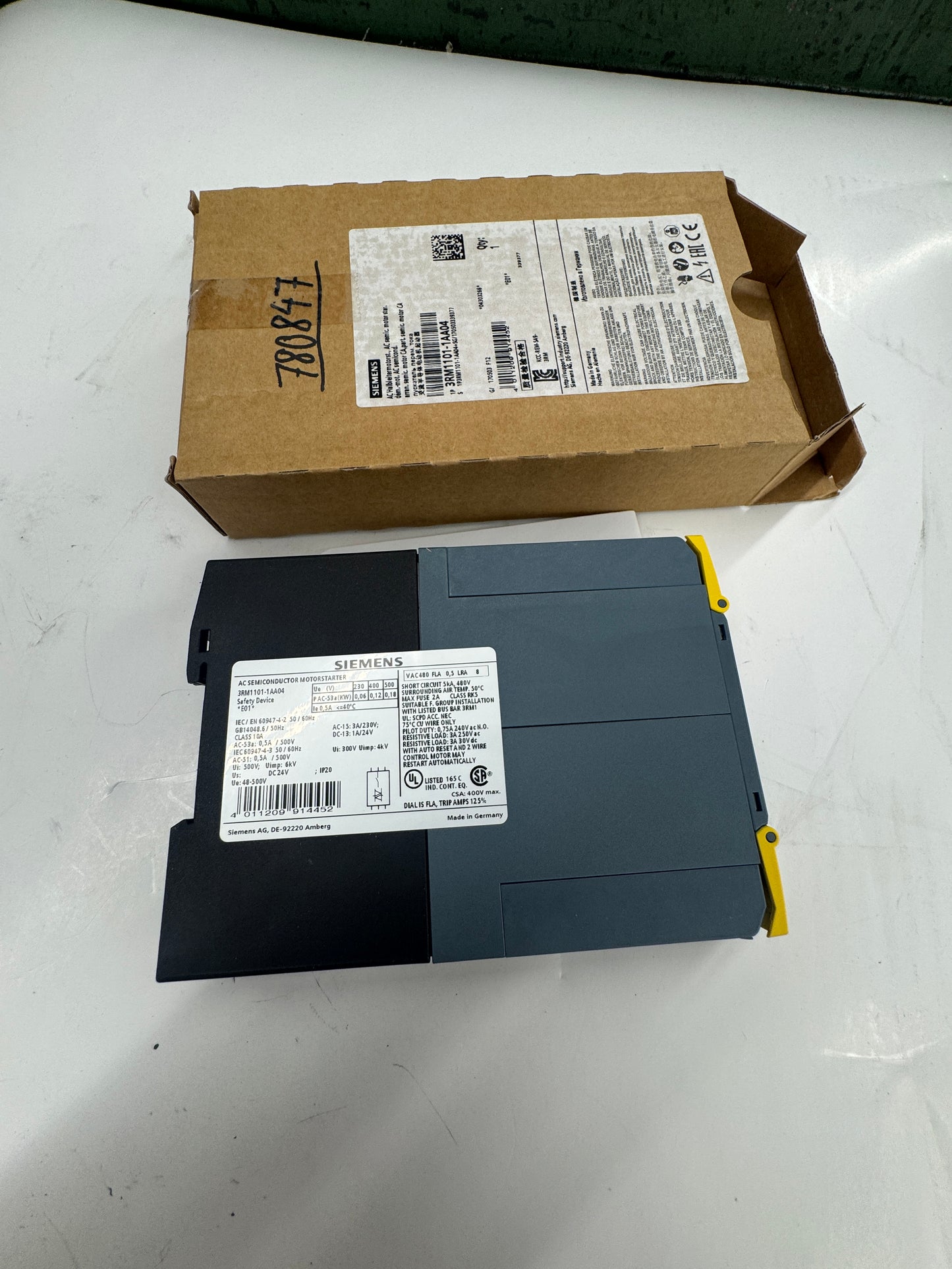 Siemens Fail-Safe Direct Starter 3RM1101-1AA04