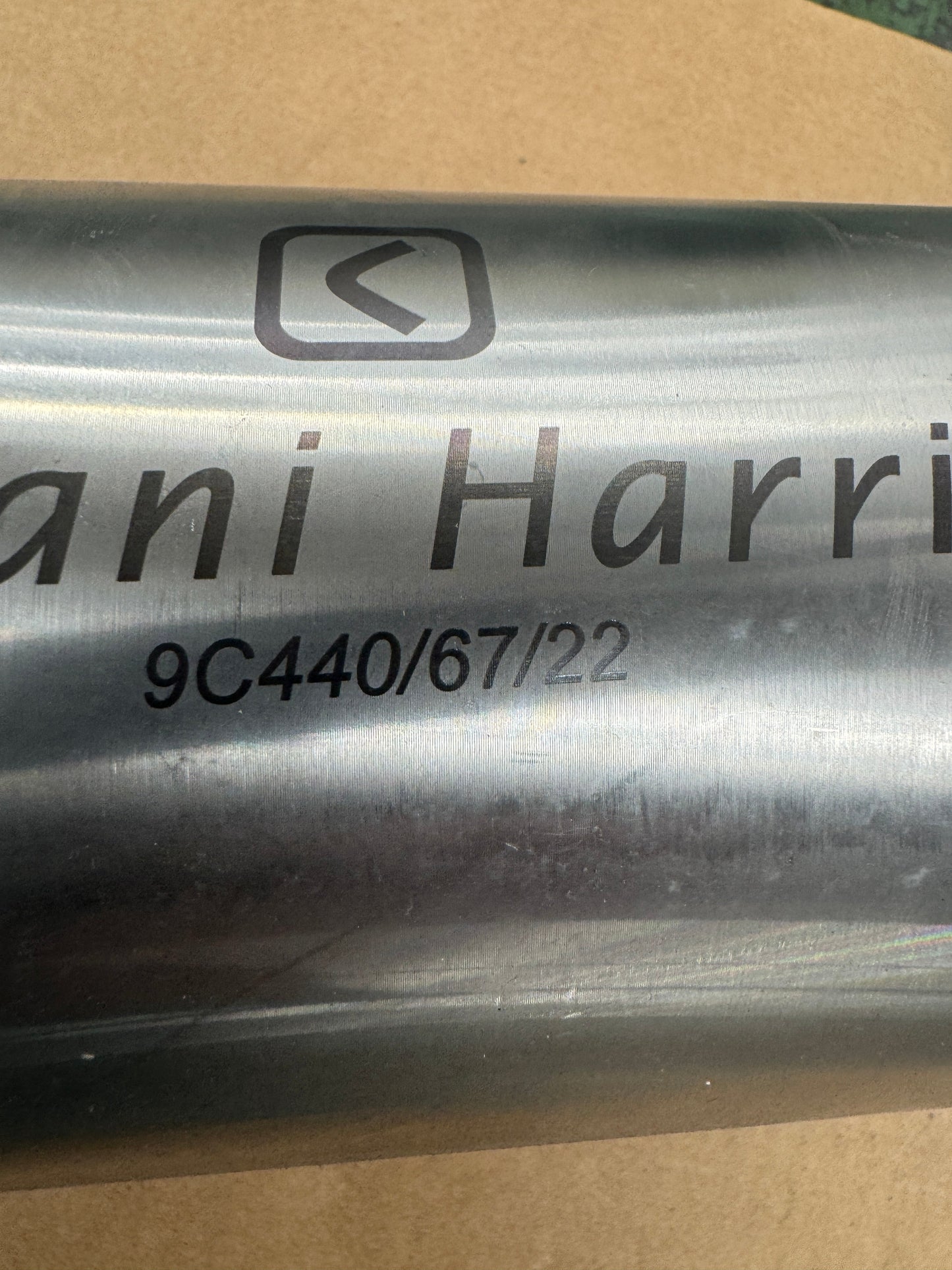 Cipriani Harrison Pneumatic Sanitary Shut-Off Valve 9C440/67/22 4 In. Sanitary Tri-Clamp