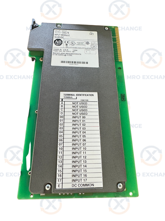 Allen-Bradley Input Module 1771-IBD/B 10 to 30 VDC