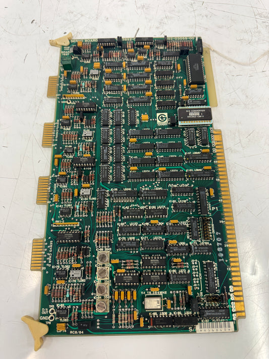 Giddings & Lewis Servo Board PCB Assembly 501-03852-00 & 502-03055-00 m00530