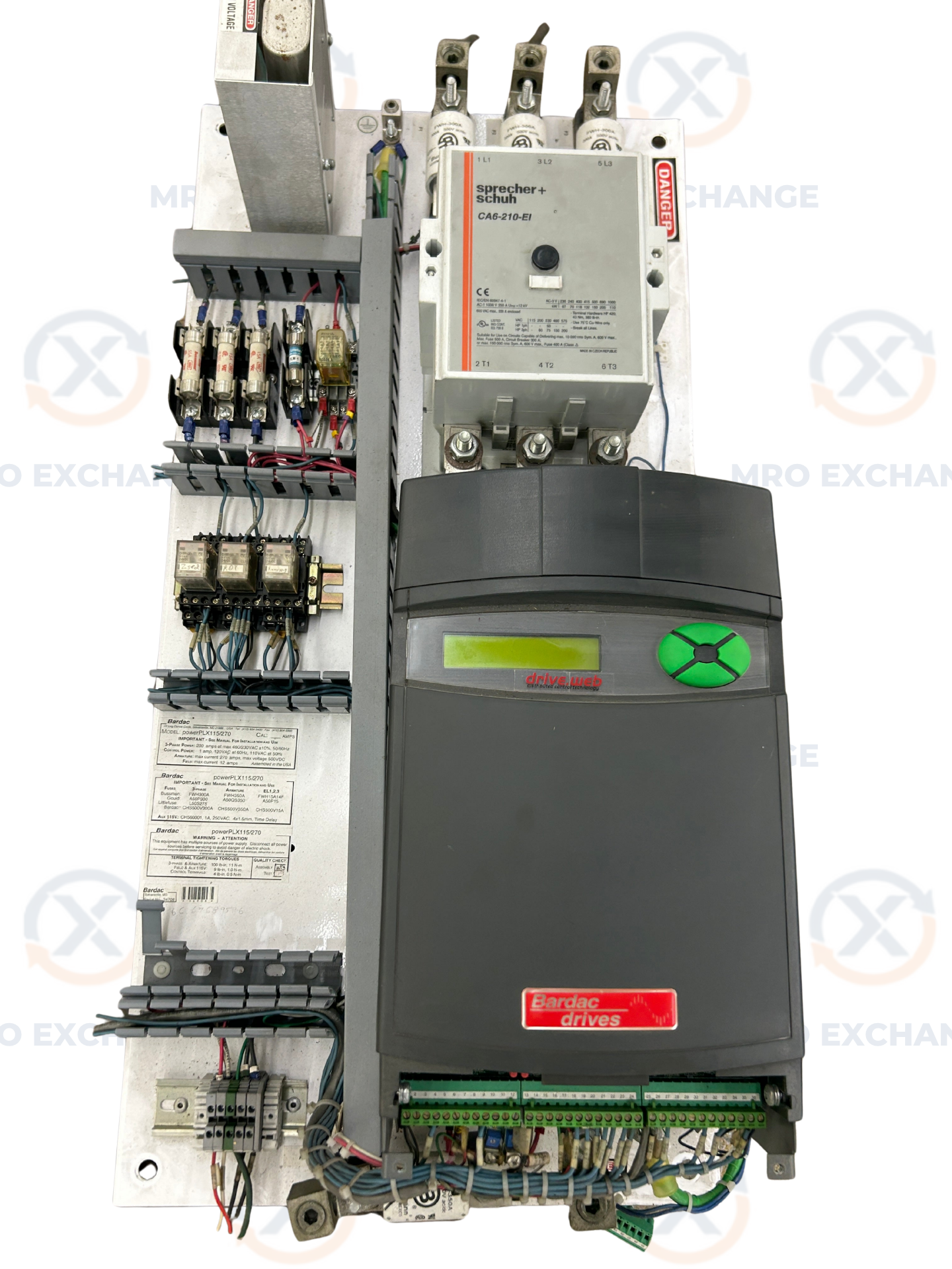 Bardac DC Drive powerPLX115/270