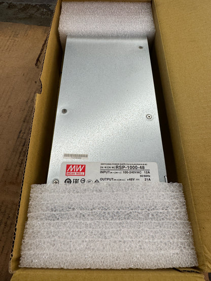 Mean Well RSP-1000-48 Switching Power Supply Open Box Unused