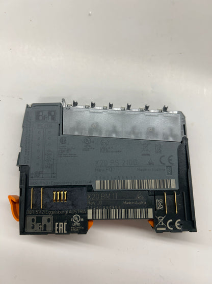 B&R Automation Power Supply Module X20PS2100 24 VDC