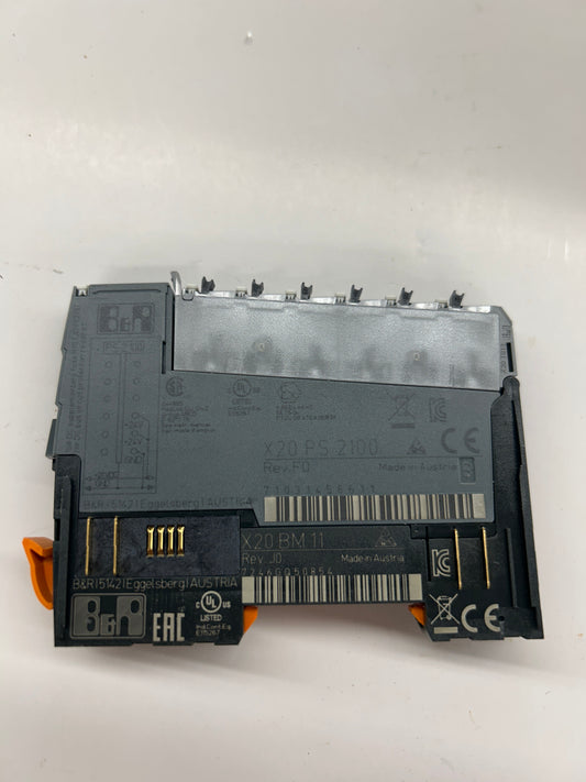 B&R Automation Power Supply Module X20PS2100 24 VDC