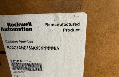 Allen-Bradley Variable Frequency Drive 20G1AND156AN0NNNNN 480V, 3-Phase