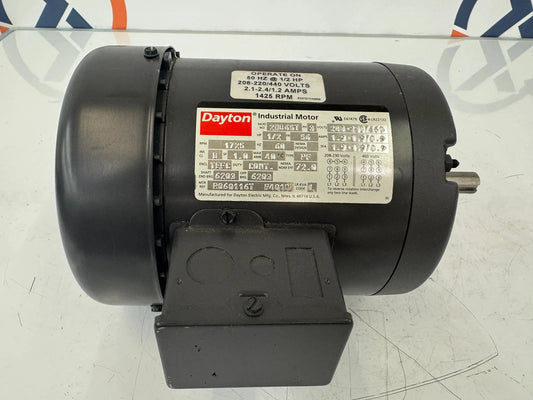 Dayton Industrial Motor 2M865T - 1/2 HP 1725 RPM AC Induction Motor