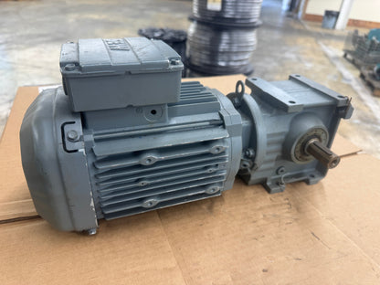SEW-Eurodrive Helical-Worm Gearmotor S37DRE80M4 - 1 HP 1800 RPM m00877