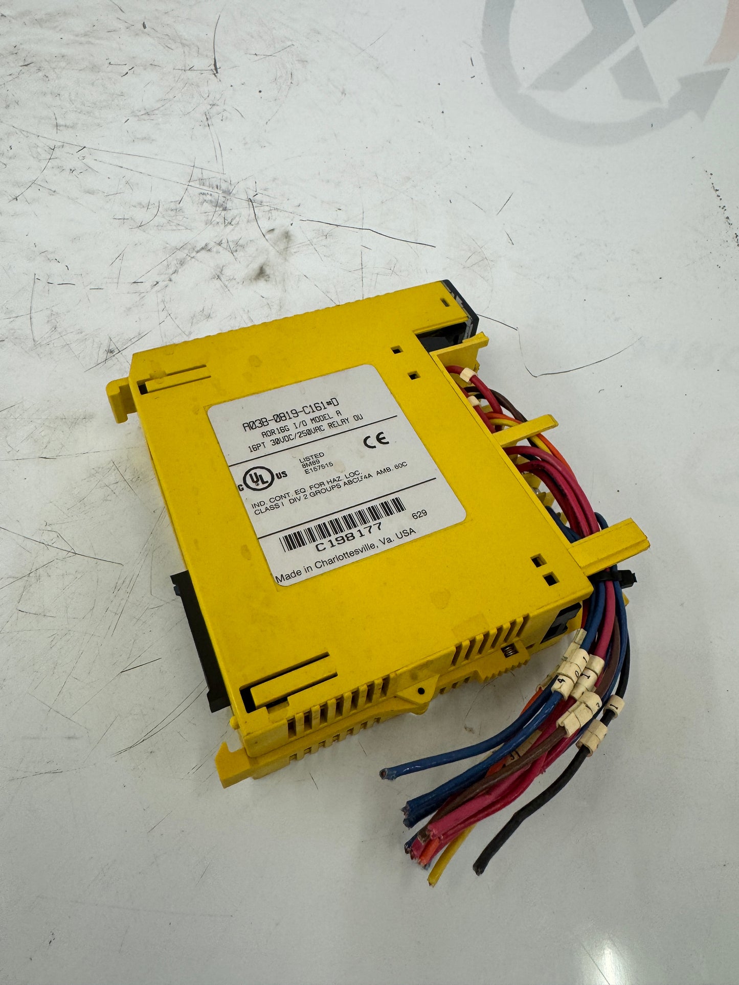 Fanuc I/O Module A03B-0819-C161#D 250V AC