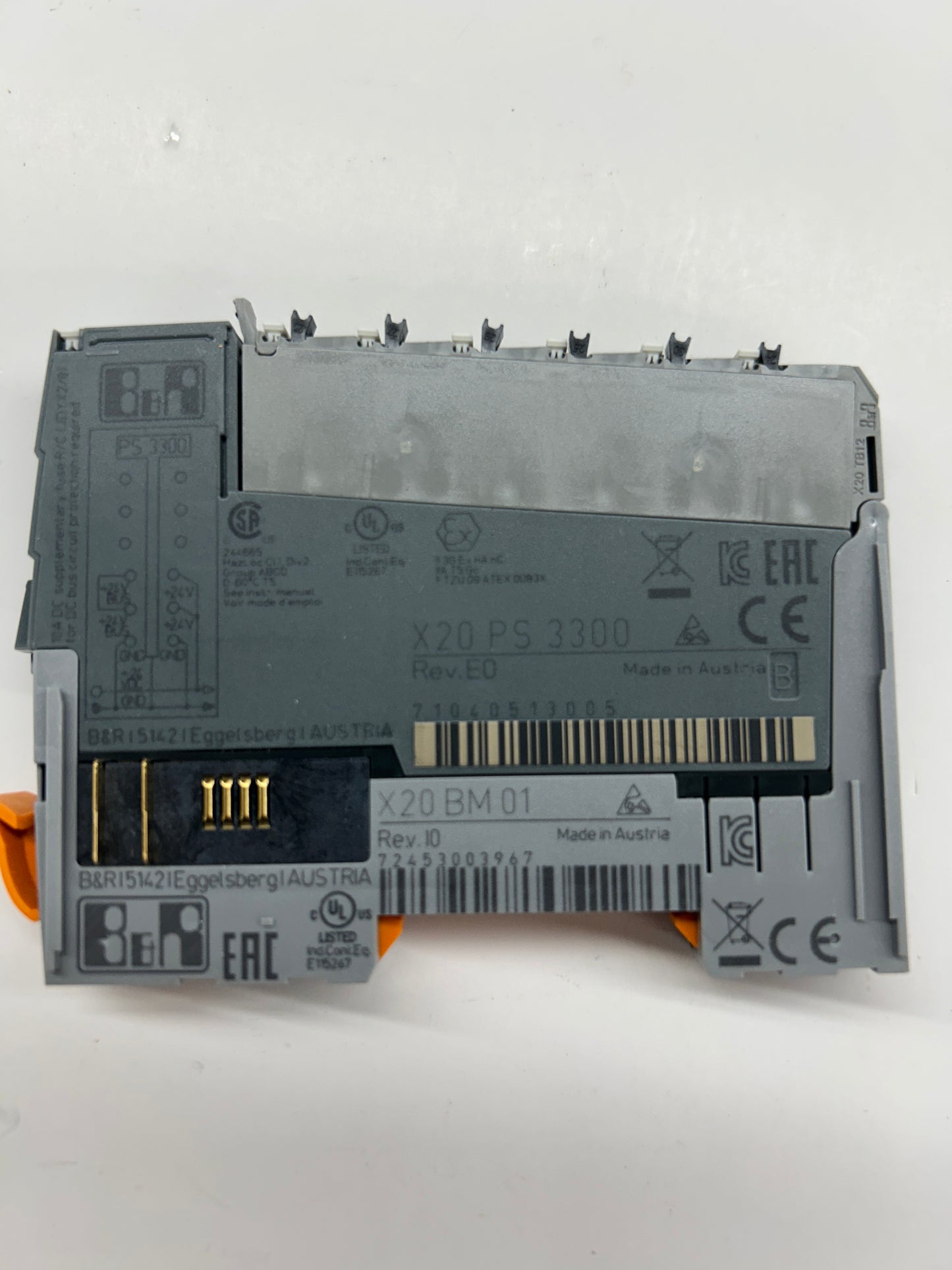 B&R Automation Power Supply Module X20PS3300 24 VDC