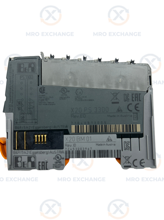 B&R Automation Power Supply Module X20PS3300 24 VDC
